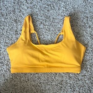 Yellow/orange Sports Bra